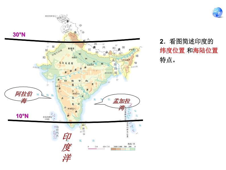 2022年人教版七年级地理下册第7章第3节印度课件 (4)第6页