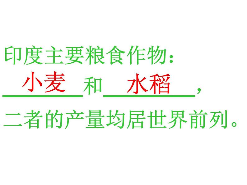 2022年人教版七年级地理下册第7章第3节印度课件 (1)第8页