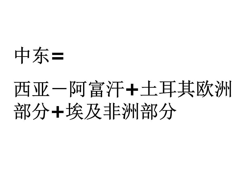 2022年人教版七年级地理下册第8章第1节中东课件 (4)第4页