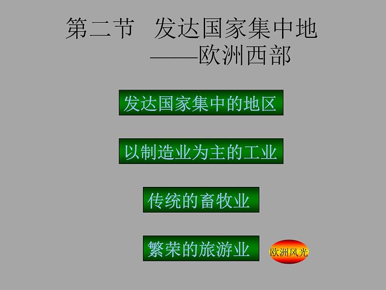 2022年人教版七年级地理下册第8章第2节欧洲西部课件 (4)第2页