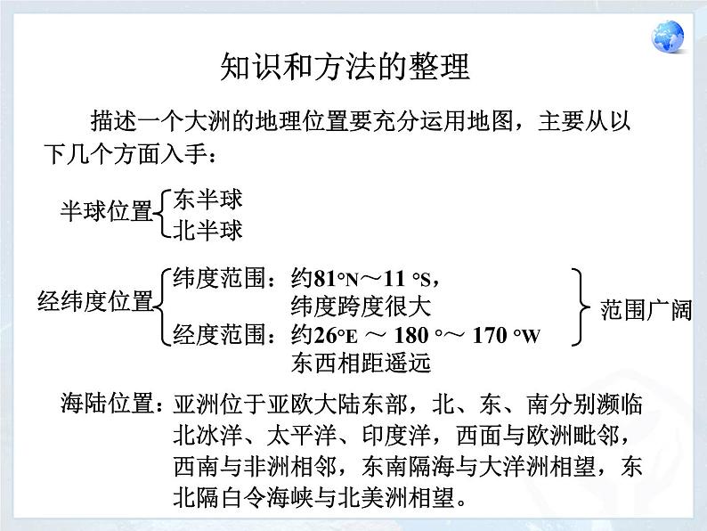 2022年人教版七年级地理下册第6章第1节位置和范围课件 (2)第7页