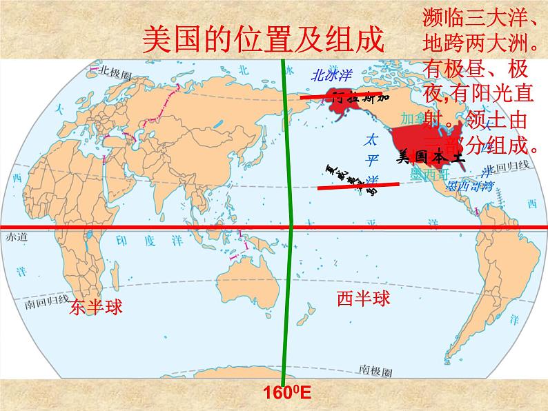 2022年人教版七年级地理下册第9章第1节美国课件 (1)05