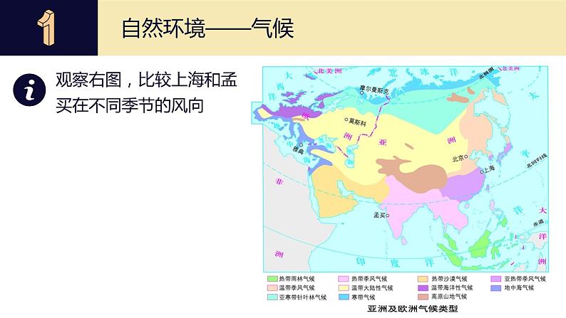 粤教版地理七年级下册7.1.3亚洲概述（第3课时）课件第8页