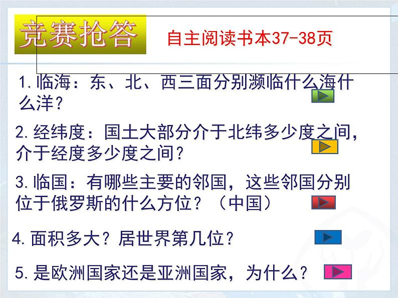 人教版七下地理  7.4俄罗斯 课件06