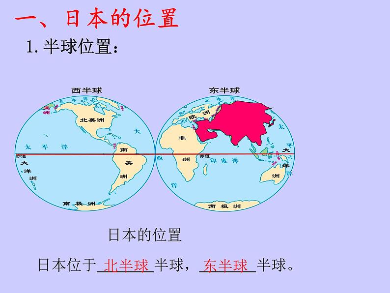 人教版七下地理  7.1日本 课件第4页