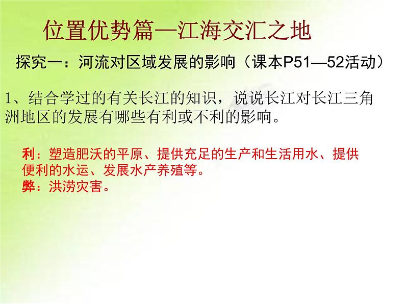 2022年人教版八年级地理下册第7章第2节“鱼米之乡”─长江三角洲地区课件 (1)第6页