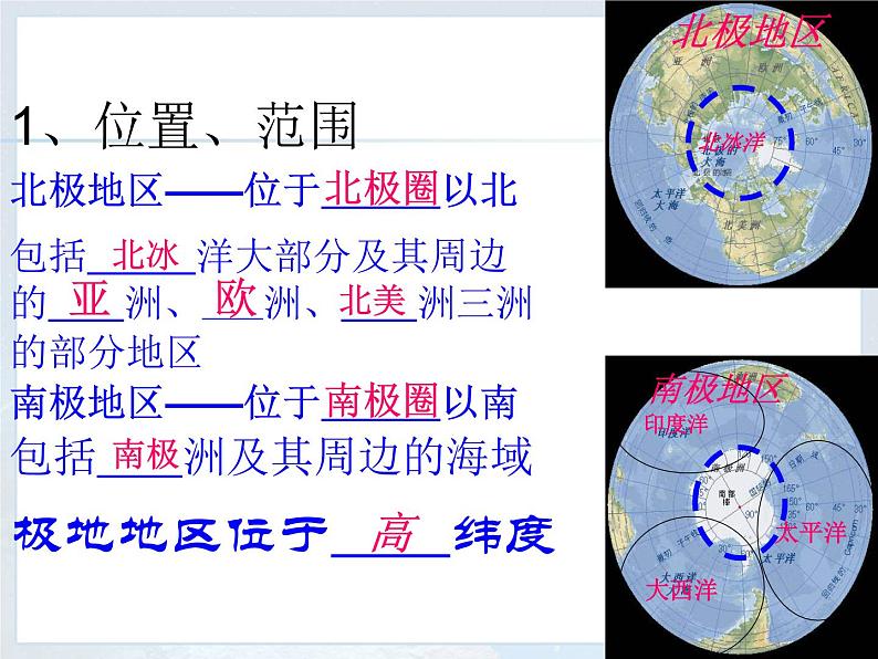 粤教版七年级下册地理 11极地地区 课件第7页