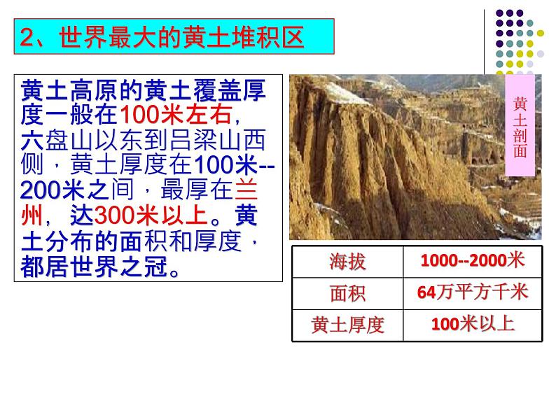 中图版七年级下册地理 7.5黄土高原 课件08