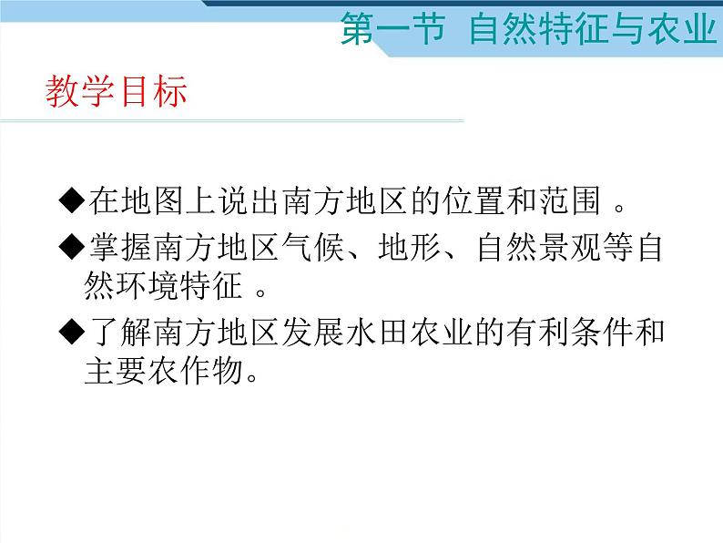 人教版八下地理 6.1自然特征与农业 课件第5页