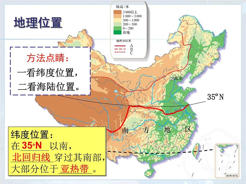 人教版八下地理 6.1自然特征与农业 课件第7页