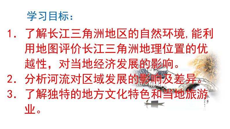 人教版八下地理 7.2“鱼米之乡” 长江三角洲地区 课件第2页