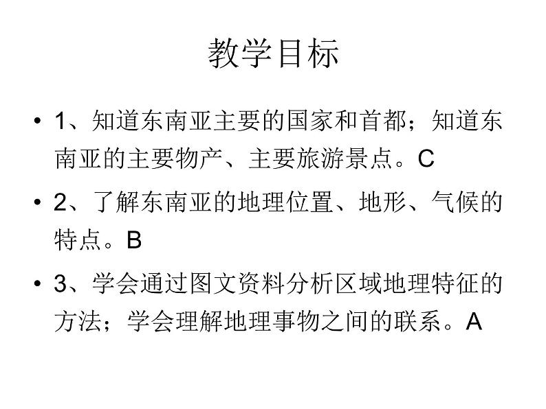 商务星球版七下地理 7.1东南亚 课件第2页