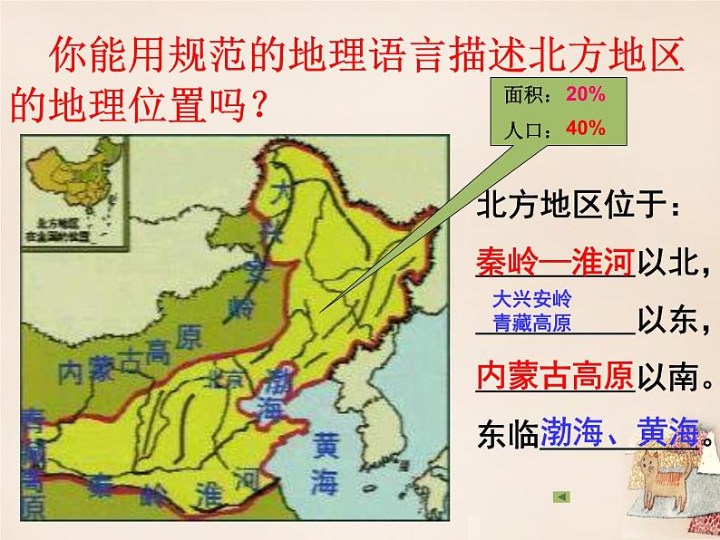 粤教版八下地理 6.1北方地区 课件第4页