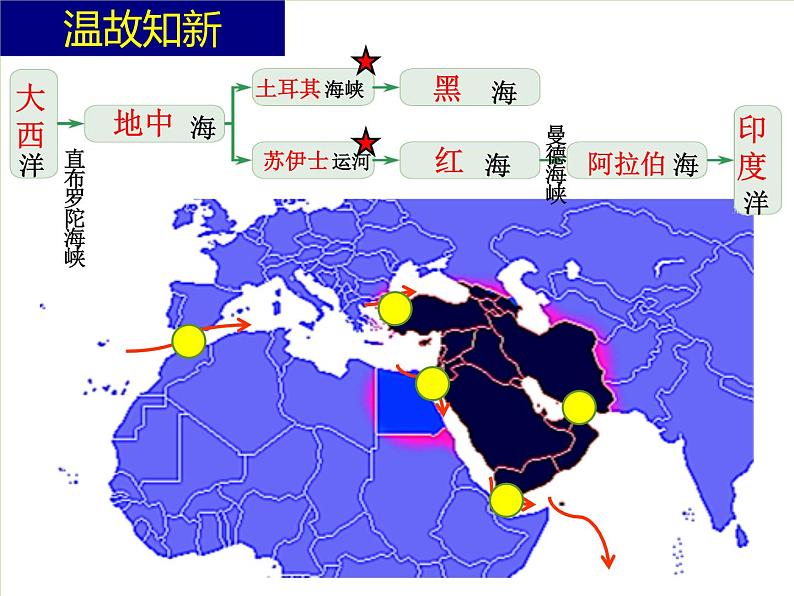 中图版八下地理 6.2 中东  课件第5页