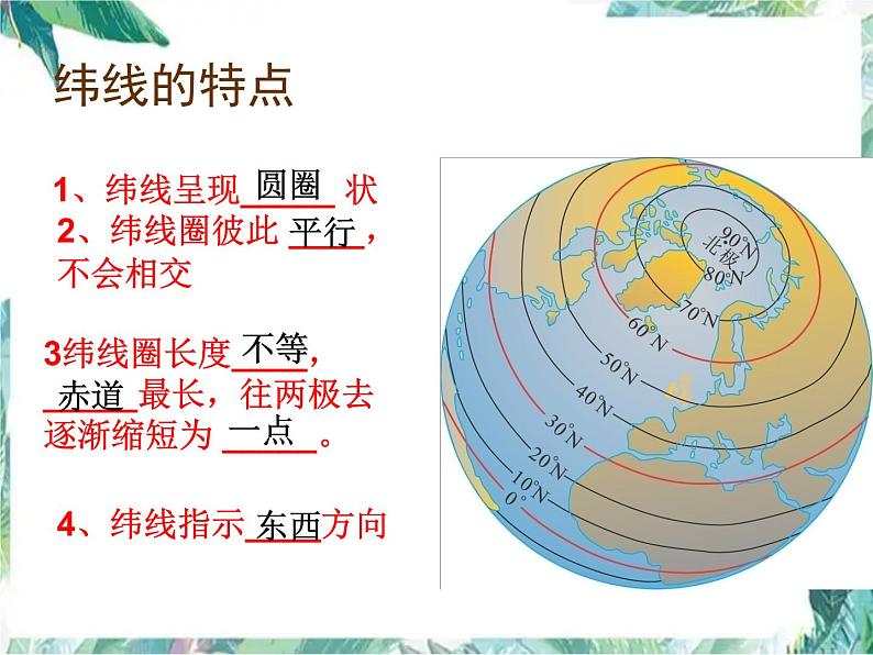 中考地理 经纬网 专题复习优质课件（55页课件）03