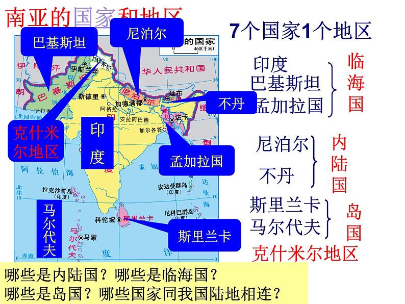 湘教版七下地理 7.2南亚 课件07