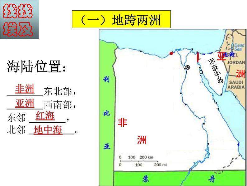 湘教版七下地理 8.2埃及 课件第8页