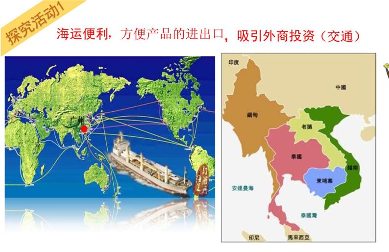 湘教版八下地理 7.3珠江三角洲区域的外向型经济 课件05