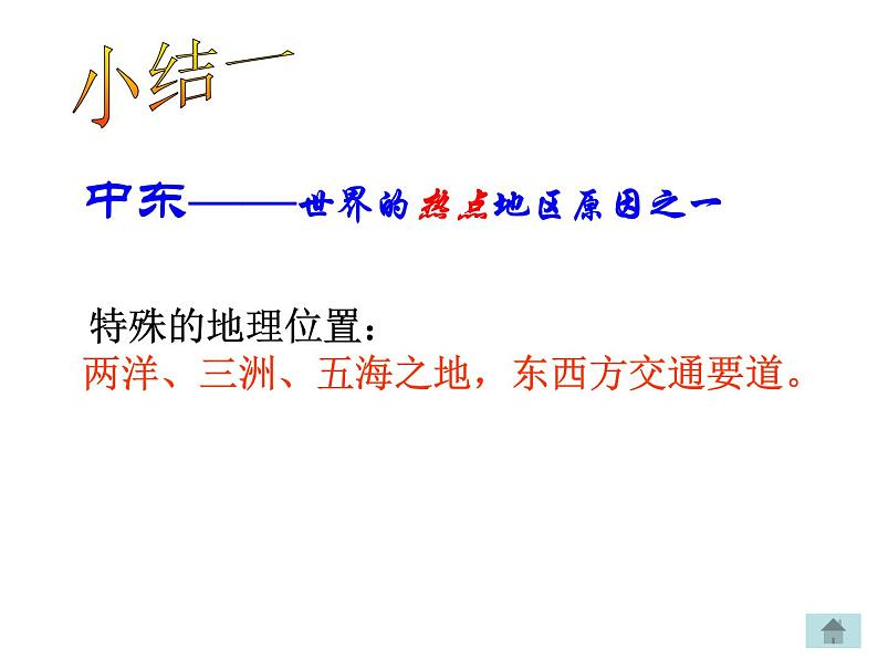 商务星球版七下地理 7.2中东  课件07