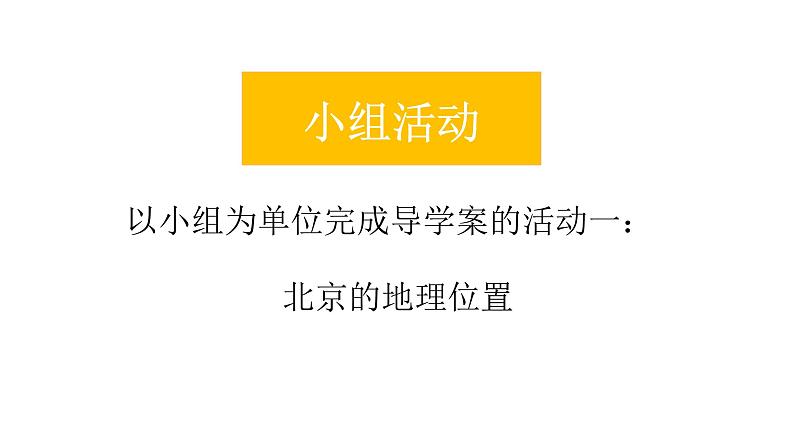 中图版七下地理 7.1首都北京 课件04