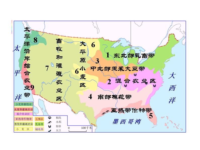 中图版八下地理  7.2 美国 课件第6页