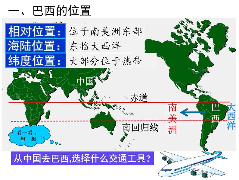 2022年中图版八年级地理下册第7章第4节巴西课件 (1)第2页