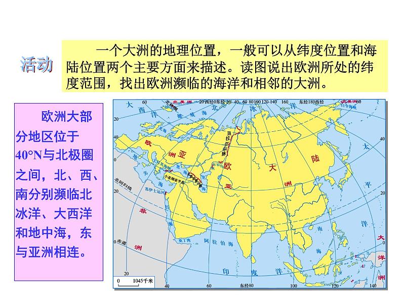 湘教版七下地理 6.1亚洲及欧洲 课件第6页