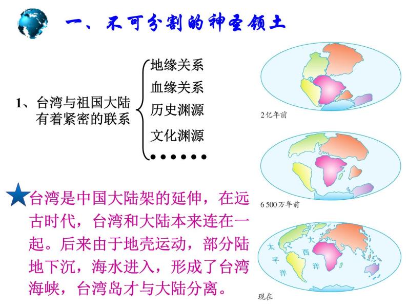 湘教版八下地理 8.2台湾省的地理环境与经济发展 课件02