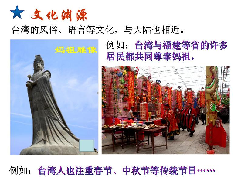 湘教版八下地理 8.2台湾省的地理环境与经济发展 课件第5页