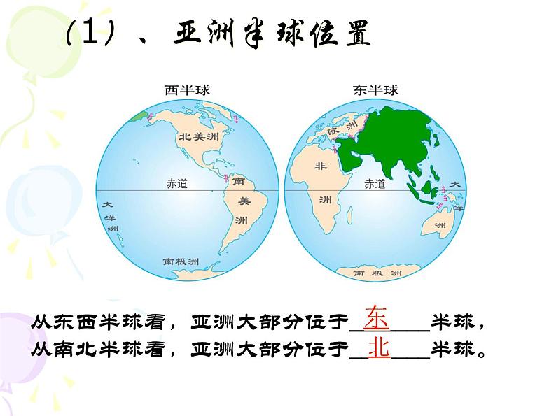 商务星球版七下地理 6.1世界第一大洲 课件08