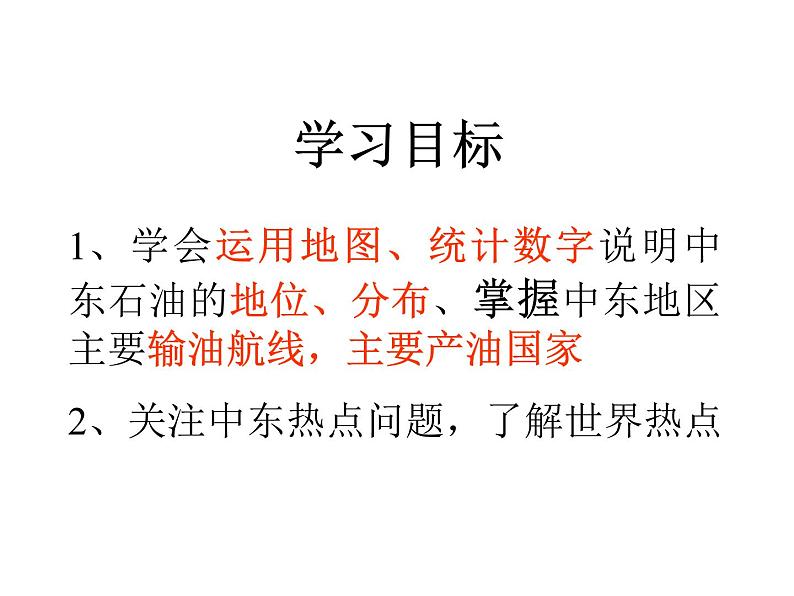 商务星球版七下地理 7.2中东  课件02