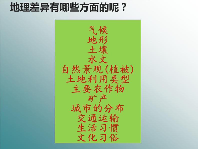 2021-2022学年地理八年级下册第五章《中国的地理差异》同步PPT课件 (人教版)第5页