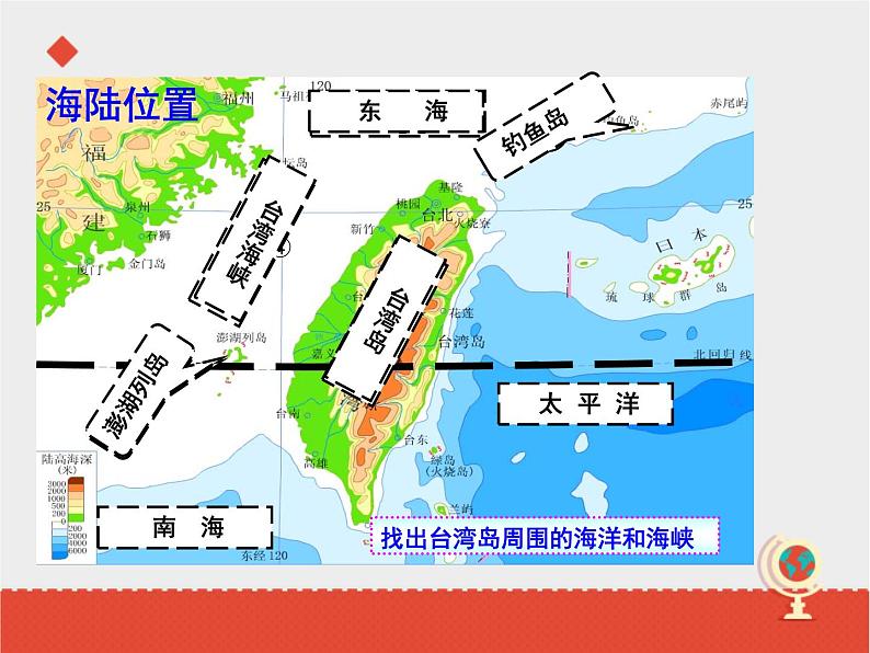 商务星球版八下地理 7.4台湾省 课件第5页