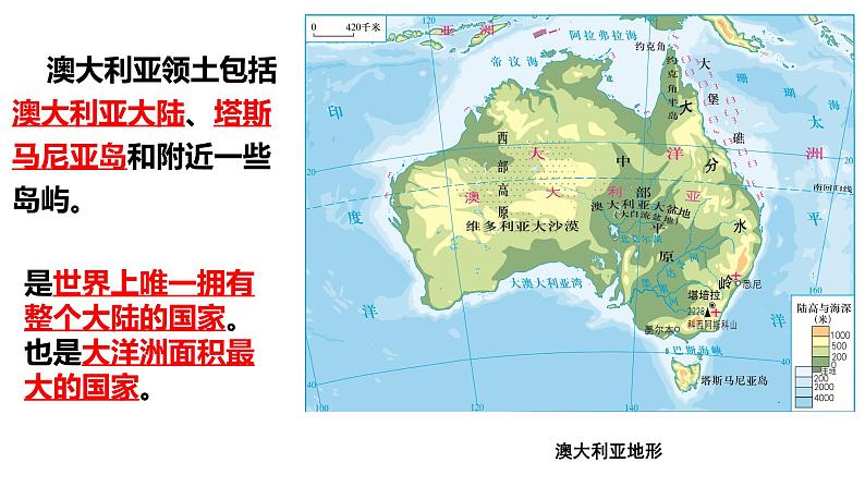 粤教版七年级下册地理 10.3大洋洲概述 课件第6页