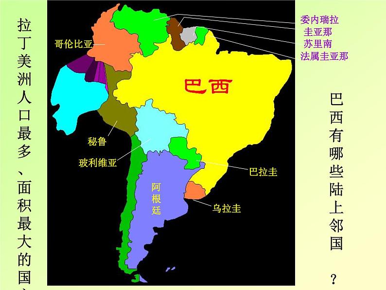 粤教版七年级下册地理 9.3巴西 课件第5页