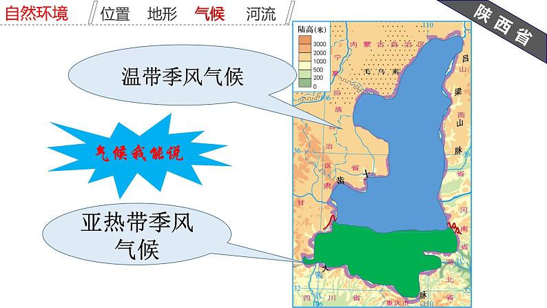 粤教版八年级下册地理 7.5陕西省 课件06
