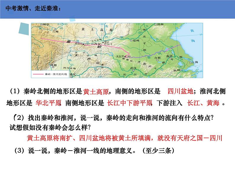 中图版七年级下册地理 6.1我国四大地理区域的划分 课件04