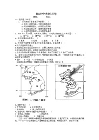 2022年湖南省湘潭县石潭中学初中学业水平模拟地理试题