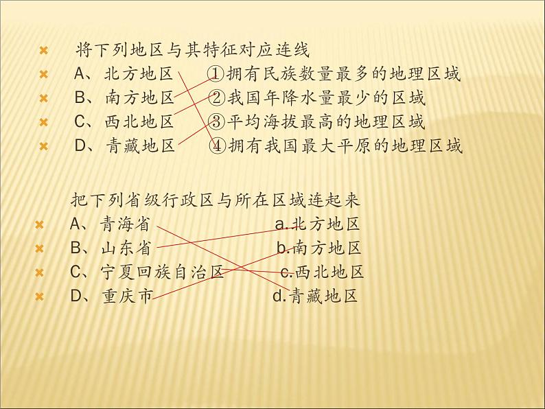 人教版八下地理 8.1自然特征与农业 课件第3页