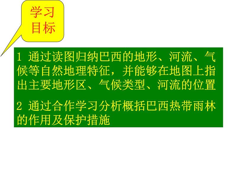 中图版八下地理 7.4 巴西 课件04