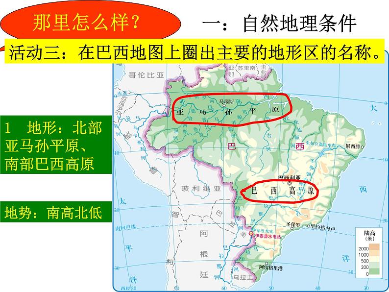 中图版八下地理 7.4 巴西 课件07