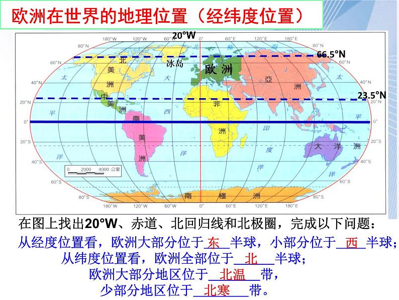 粤教版七年级下册地理 8.1欧洲概述 课件04