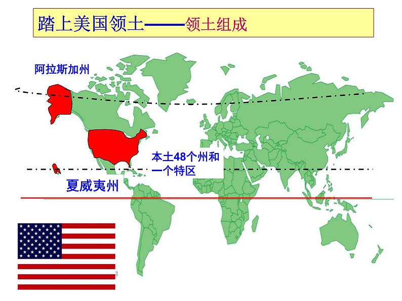 粤教版七年级下册地理 9.2美国 课件05