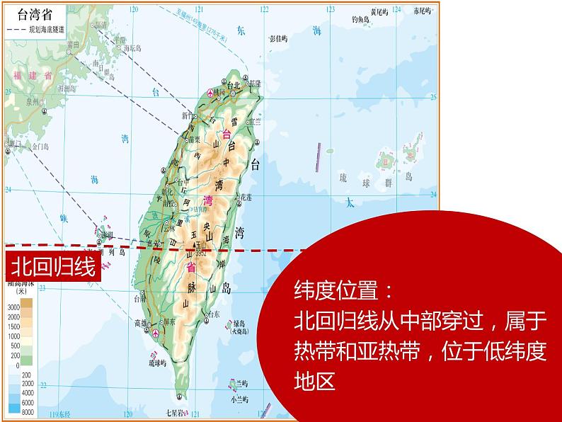 中图版七年级下册地理 7.2台湾省 课件第5页