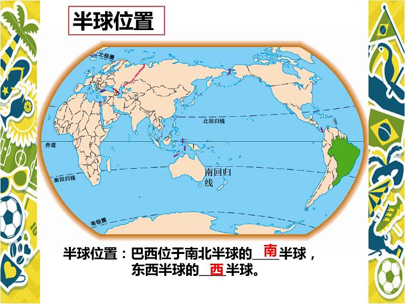 人教版七下地理  9.2巴西 课件第5页