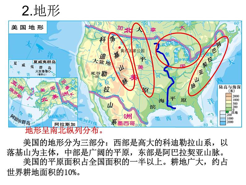 湘教版七下地理 8.5美国 课件03