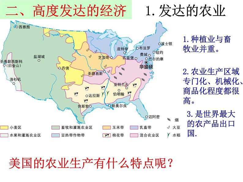 湘教版七下地理 8.5美国 课件04