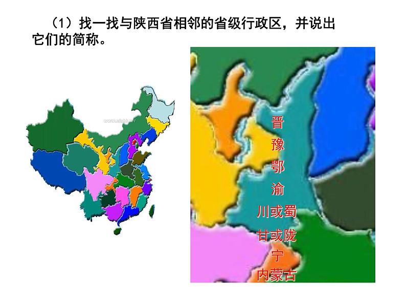 粤教版八下地理 7.5陕西省 课件08