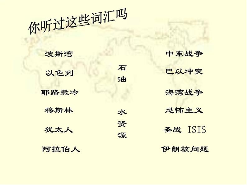 中图版八下地理 6.2 中东  课件02