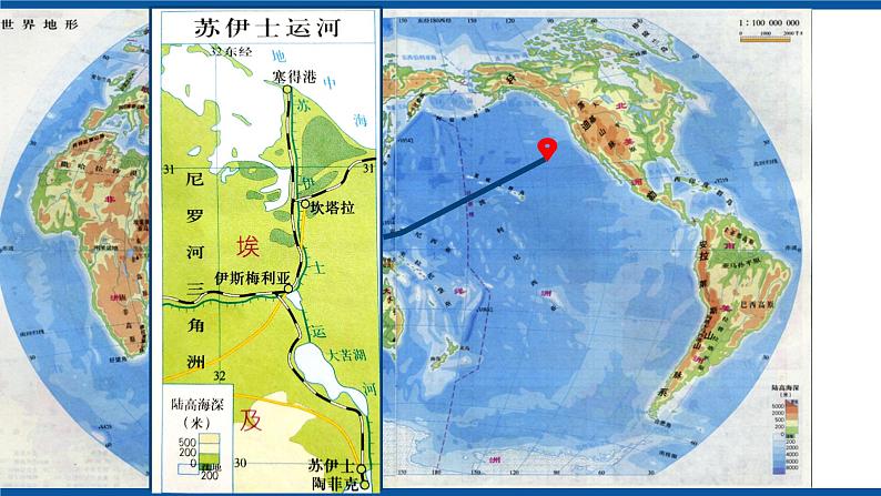 初中地理沪教课标版下册大地的动脉——河流 世界名河大川 大地明珠——湖泊部优课件08